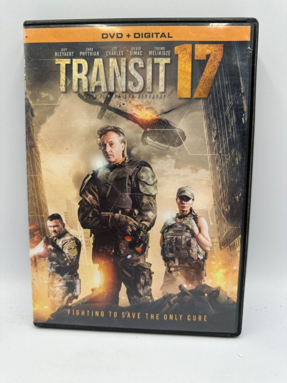 Transit 17 2019 DVD Movie Guy Bleyaert Zara Phythian Action Vision Films